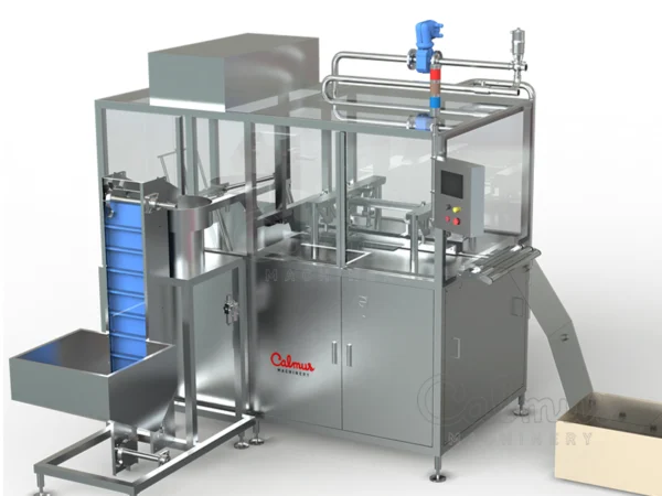 バッグインボックス充填機 BIBF600-FS | 中国製バルブ事前未装着袋用BIB充填機