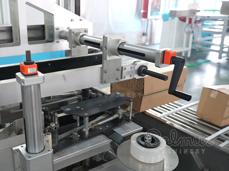 박스 밀봉 - 봉지라면용 카토닝 머신