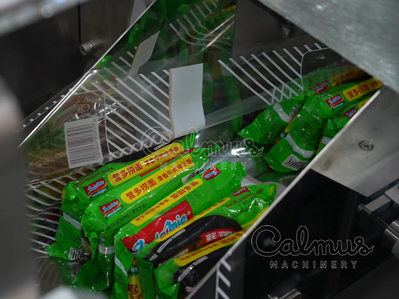 봉지라면 플로 포장/봉지 포장 - 케이스패커