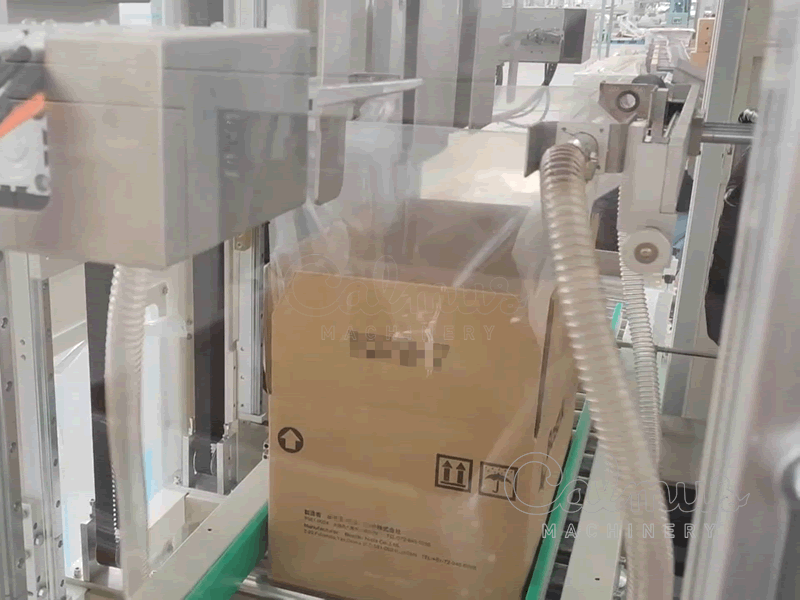 Top Uncuffing - Bag Uncuffer and Roller Machine